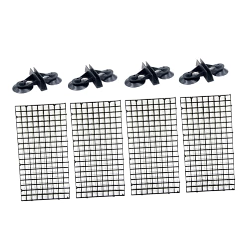 TOYZFRIENDY Aquarium Isolationsplatte Schwarz mit Saugnäpfen Spaltbares Gittertrennwand Panel für Fischabtrennung Zucht und Filterboden Leicht zu Montieren und Anpassbar TOYZFRIENDY Aquarium Isolationsplatte Schwarz mit Saugnäpfen Spaltbares Gittertrennwand Panel für Fischabtrennung Zucht und Filterboden Leicht zu Montieren und Anpassbar von TOYZFRIENDY