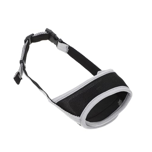 TOYZFRIENDY Atmungsaktiver Hunde Maulkorb Verstellbar Anti Biss Beißschutz für Große Welpen Langlebiges Mesh Design für Komfort und Verhindert Bellen und Unerwünschtes Fressen TOYZFRIENDY Atmungsaktiver Hunde Maulkorb Verstellbar Anti Biss Beißschutz für Große Welpen Langlebiges Mesh Design für Komfort und Verhindert Bellen und Unerwünschtes Fressen von TOYZFRIENDY