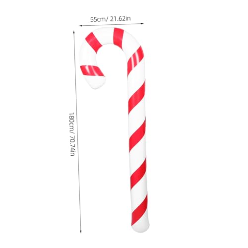 TOYZFRIENDY Aufblasbare Weihnachts Zuckerstange Jumbo Deko in Leuchtenden Farben Wiederverwendbar Schnell Aufblasbar für Indoor und Outdoor Weihnachtspartys und Festliche Feiern TOYZFRIENDY Aufblasbare Weihnachts Zuckerstange Jumbo Deko in Leuchtenden Farben Wiederverwendbar Schnell Aufblasbar für Indoor und Outdoor Weihnachtspartys und Festliche Feiern von TOYZFRIENDY
