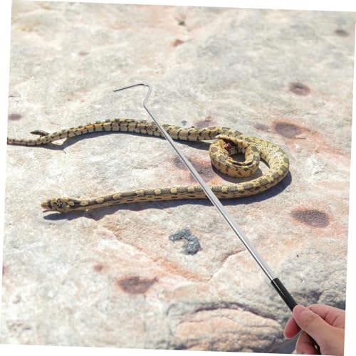 TOYZFRIENDY Ausziehbarer Schlangenhaken aus Tragbares Reptilienfangwerkzeug mit Ergonomischem Griff Leicht und Robust für Verschiedene Schlangenarten und Terrarien Geeignet TOYZFRIENDY Ausziehbarer Schlangenhaken aus Tragbares Reptilienfangwerkzeug mit Ergonomischem Griff Leicht und Robust für Verschiedene Schlangenarten und Terrarien Geeignet von TOYZFRIENDY