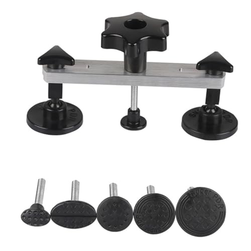 TOYZFRIENDY Auto Dellen Reparatur Paintless Dent Repair Kit mit Verstellbarem Bridge Puller für Karosserie Ausbeulwerkzeug Langlebiges Metall Werkzeug zur Effektiven Ausbeulung von von TOYZFRIENDY