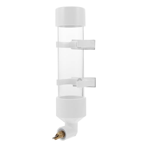 TOYZFRIENDY Automatischer Vogelwasserspender Großer Käfig Wasserbehälter für Wellensittiche Papageien und Tauben Langlebiger Transparenter Trinknapf aus Kunststoff für Haustiere Vogelkäfig TOYZFRIENDY Automatischer Vogelwasserspender Großer Käfig Wasserbehälter für Wellensittiche Papageien und Tauben Langlebiger Transparenter Trinknapf aus Kunststoff für Haustiere Vogelkäfig von TOYZFRIENDY