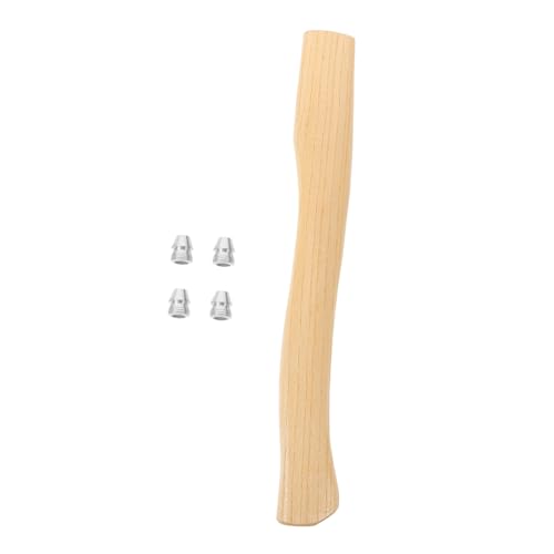 TOYZFRIENDY Axtstiel Ersatzgriff aus Robustem Hartholz Komfortabler Griff Langlebig und Passgenau für Kleine Äxte Einfach zu Montieren Inkl Rundkeile Ø Praktisches Zubehör für Axtreparatur von TOYZFRIENDY