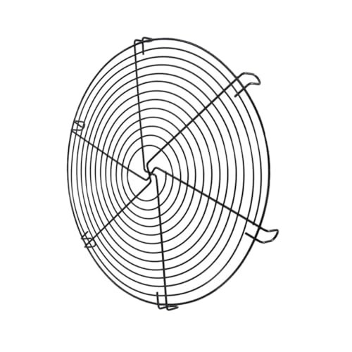 TOYZFRIENDY Backgitter Rund Backblech Kühlgitter Langlebiges Kuchen Abkühlgestell Hitzebeständig Leicht zu Reinigen für Küchenbäcker und Backliebhaber TOYZFRIENDY Backgitter Rund Backblech Kühlgitter Langlebiges Kuchen Abkühlgestell Hitzebeständig Leicht zu Reinigen für Küchenbäcker und Backliebhaber von TOYZFRIENDY