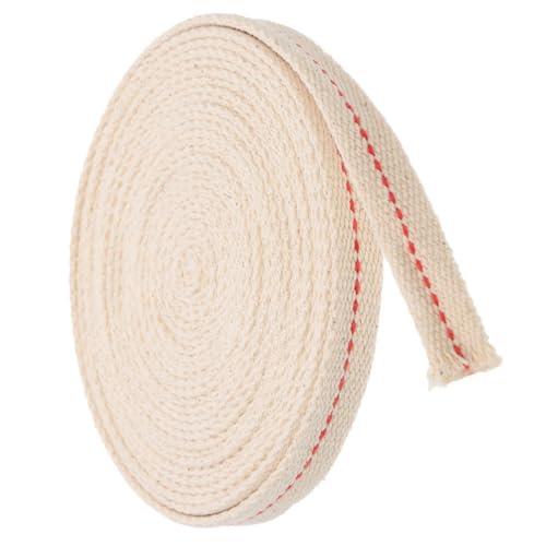 TOYZFRIENDY Baumwoll docht Flach Breit Ersatzdocht für Kerosin öllampen und Vintage Laternen Vielseitig Zuschneidbar Zuverlässiger Ersatz für Notbeleuchtung von TOYZFRIENDY