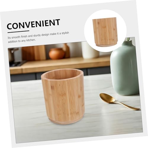 TOYZFRIENDY Besteck Organizer Drehbarer Küchenutensilienhalter Aus Robustem Für Essstäbchen Und Löffel Küchenarbeitsplatte Küchenaccessoire Natürliche Holzoptik TOYZFRIENDY Besteck Organizer Drehbarer Küchenutensilienhalter Aus Robustem Für Essstäbchen Und Löffel Küchenarbeitsplatte Küchenaccessoire Natürliche Holzoptik von TOYZFRIENDY