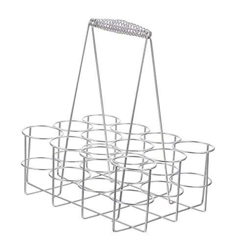 TOYZFRIENDY Bierflaschenhalter Flaschen Edelstahl Silber Multifunktional Rutschfester Griff Praktischer Flaschenkasten Bierlagerung und Transport für Bar Ktv und Zuhause TOYZFRIENDY Bierflaschenhalter Flaschen Edelstahl Silber Multifunktional Rutschfester Griff Praktischer Flaschenkasten Bierlagerung und Transport für Bar Ktv und Zuhause von TOYZFRIENDY