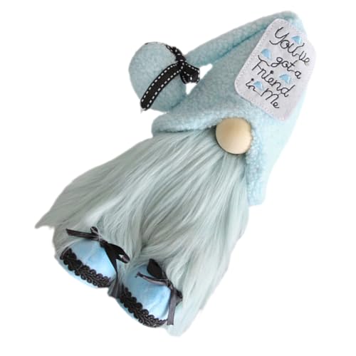 TOYZFRIENDY Blauer Stoffzwerg Dekofigur Festlich Leichtes Material Handgefertigt Glücksbringer Tischdeko für Geburtstag Wohnzimmer und Heimgestaltung TOYZFRIENDY Blauer Stoffzwerg Dekofigur Festlich Leichtes Material Handgefertigt Glücksbringer Tischdeko für Geburtstag Wohnzimmer und Heimgestaltung von TOYZFRIENDY