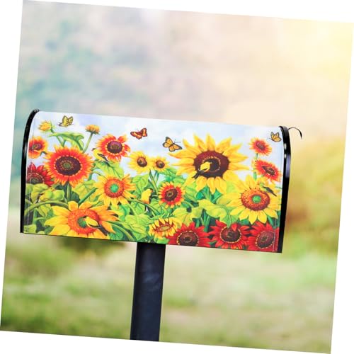 TOYZFRIENDY Blumige Briefkastenabdeckung Wetterfest Stabile Schutzdecke mit Floralem Muster für Outdoor Briefkasten ohne Bohren Einfache Anbringung Langlebig und Reißfest TOYZFRIENDY Blumige Briefkastenabdeckung Wetterfest Stabile Schutzdecke mit Floralem Muster für Outdoor Briefkasten ohne Bohren Einfache Anbringung Langlebig und Reißfest von TOYZFRIENDY