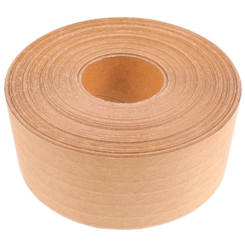 TOYZFRIENDY Braunes Kraftpapier Klebeband Hochklebend Hitzebeständig Beschreibbar Umweltfreundlich Reißfestes Packband für Kartonversand und Geschenkverpackung TOYZFRIENDY Braunes Kraftpapier Klebeband Hochklebend Hitzebeständig Beschreibbar Umweltfreundlich Reißfestes Packband für Kartonversand und Geschenkverpackung von TOYZFRIENDY