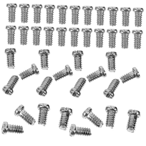 TOYZFRIENDY Brillenreparaturschrauben Präzise Ersatzschrauben für Brillen und Sonnenbrillen Kleine Metallteile für Nasenpads und Rahmen Langlebig und Einsetzbar TOYZFRIENDY Brillenreparaturschrauben Präzise Ersatzschrauben für Brillen und Sonnenbrillen Kleine Metallteile für Nasenpads und Rahmen Langlebig und Einsetzbar von TOYZFRIENDY