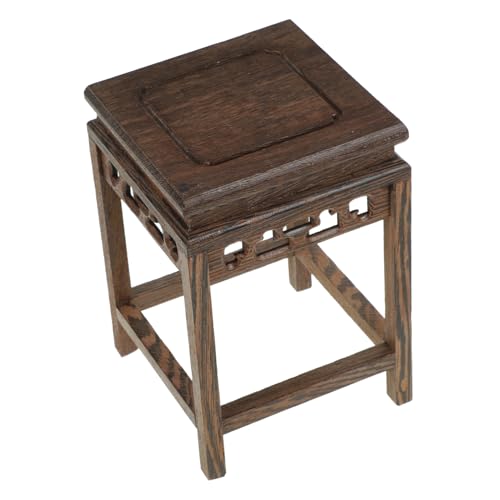 TOYZFRIENDY Chinesischer Blumentopfständer aus Hühnerflügelmaterial Stabiler Pflanzentisch mit Quadratischem Hohlmuster Rustikaler Blumenständer für Wohnzimmer Teestube Blumenladen und Museum TOYZFRIENDY Chinesischer Blumentopfständer aus Hühnerflügelmaterial Stabiler Pflanzentisch mit Quadratischem Hohlmuster Rustikaler Blumenständer für Wohnzimmer Teestube Blumenladen und Museum von TOYZFRIENDY