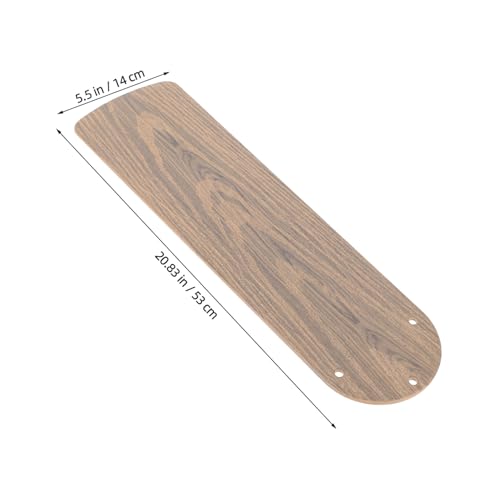 TOYZFRIENDY Deckenventilator Ersatzblätter Kunststoff mit Holzmaserung Stoßfest und Wetterbeständig Aerodynamisch für Verbesserte Luftzirkulation Einfache Montage Geeignet für Wohn Büro und TOYZFRIENDY Deckenventilator Ersatzblätter Kunststoff mit Holzmaserung Stoßfest und Wetterbeständig Aerodynamisch für Verbesserte Luftzirkulation Einfache Montage Geeignet für Wohn Büro und von TOYZFRIENDY