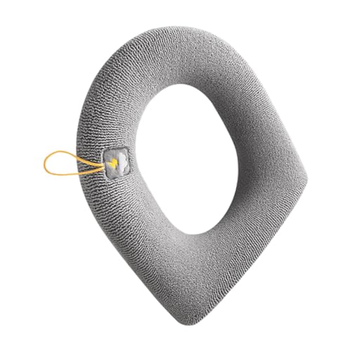 TOYZFRIENDY Dicker Waschbarer Toilettensitzbezug aus Polyester Weicher Universeller Toilettenpolster mit Praktischem Griff Strapazierfähiger Atmungsaktiver Wc Sitzauflage für Badezimmer TOYZFRIENDY Dicker Waschbarer Toilettensitzbezug aus Polyester Weicher Universeller Toilettenpolster mit Praktischem Griff Strapazierfähiger Atmungsaktiver Wc Sitzauflage für Badezimmer von TOYZFRIENDY