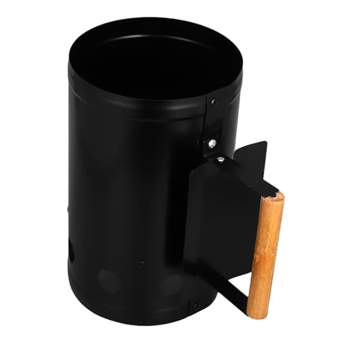 TOYZFRIENDY Dickwandiger Grill Feuerstarter mit Natürlichem Holzgriff Sechsfache Luftzufuhr Hitzebeständig und Langlebig für Outdoor Barbecue Camping und Gartenfeuerstellen TOYZFRIENDY Dickwandiger Grill Feuerstarter mit Natürlichem Holzgriff Sechsfache Luftzufuhr Hitzebeständig und Langlebig für Outdoor Barbecue Camping und Gartenfeuerstellen von TOYZFRIENDY