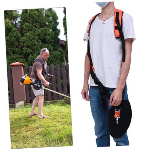 TOYZFRIENDY Doppelschultergurt für Freischneider Verstellbar mit Gepolstertem Tragegurt und Taillenband Geeignet für Rasentrimmer Freischneider und Gartenwerkzeuge Entlastet Hände und TOYZFRIENDY Doppelschultergurt für Freischneider Verstellbar mit Gepolstertem Tragegurt und Taillenband Geeignet für Rasentrimmer Freischneider und Gartenwerkzeuge Entlastet Hände und von TOYZFRIENDY