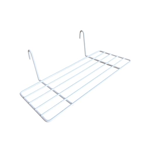TOYZFRIENDY Drahtgitter Wandregal Weiß Organizer Hängend mit Stapelbarem Ablagekorb für Küche Wohnzimmer Bad Schlafzimmer TOYZFRIENDY Drahtgitter Wandregal Weiß Organizer Hängend mit Stapelbarem Ablagekorb für Küche Wohnzimmer Bad Schlafzimmer von TOYZFRIENDY