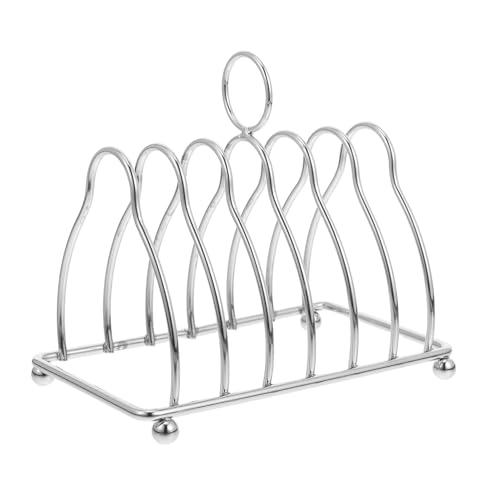 TOYZFRIENDY Edelstahl Brotrack mit Modernem Design Langlebig und Leicht zu Reinigen Vielseitiger Toastständer für Küche Frühstück und Buffet Praktischer Brothalter für Zuhause und Gastronomie TOYZFRIENDY Edelstahl Brotrack mit Modernem Design Langlebig und Leicht zu Reinigen Vielseitiger Toastständer für Küche Frühstück und Buffet Praktischer Brothalter für Zuhause und Gastronomie von TOYZFRIENDY