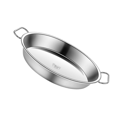 TOYZFRIENDY Edelstahl Dampfgarer Tablett Robuster Glatter Steamer Einsatz für Gedämpften Reis und Kalte Nudeln Vielseitig für Haushalt Imbiss und Picknick Langlebiges Serviertablett mit TOYZFRIENDY Edelstahl Dampfgarer Tablett Robuster Glatter Steamer Einsatz für Gedämpften Reis und Kalte Nudeln Vielseitig für Haushalt Imbiss und Picknick Langlebiges Serviertablett mit von TOYZFRIENDY