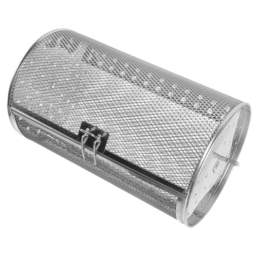 TOYZFRIENDY Edelstahl Drehspießkorb mit Sicherheitsverschluss Rotation für Gleichmäßiges Garen Langlebiger und Bruchsicherer Grill Backofen Zubehörkorb Geeignet für Luftfritteusen und TOYZFRIENDY Edelstahl Drehspießkorb mit Sicherheitsverschluss Rotation für Gleichmäßiges Garen Langlebiger und Bruchsicherer Grill Backofen Zubehörkorb Geeignet für Luftfritteusen und von TOYZFRIENDY