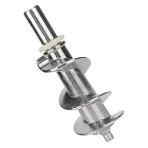 TOYZFRIENDY Edelstahl Fleischwolf Schraube Ersatzteil Robust Langebig Fleischwolf Zubehör Kompatibel für Elektrischen Einfache Montage von TOYZFRIENDY