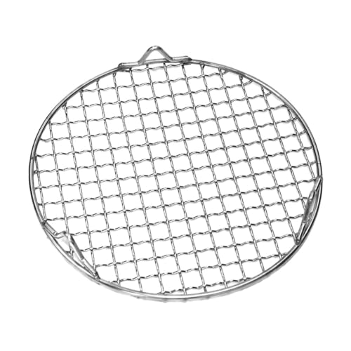 TOYZFRIENDY Edelstahl Grillnetz mit Füßen Rund Bbq Grillrost Hitzebeständig Langlebig Mehrzweck grillgitter für Outdoor Camping Picknick Grillen TOYZFRIENDY Edelstahl Grillnetz mit Füßen Rund Bbq Grillrost Hitzebeständig Langlebig Mehrzweck grillgitter für Outdoor Camping Picknick Grillen von TOYZFRIENDY