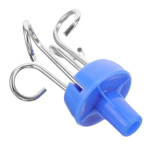TOYZFRIENDY Edelstahl Infusionsständer Haken Vertikal Infusionshaken für medizinisches Zubehör Passend für Lochdurchmesser Mobiler Infusionsständer Ersatzteil Metallhaken von TOYZFRIENDY