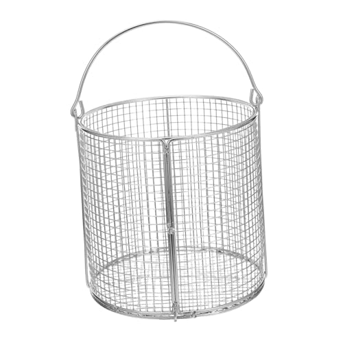 TOYZFRIENDY Edelstahl Reinigungsfilterkorb Hitzebeständig für Schallreinigungsgerät Rostfreier Siebkorb mit Verbessertem Flüssigkeitsdurchfluss für Industrielle und Laborreinigung TOYZFRIENDY Edelstahl Reinigungsfilterkorb Hitzebeständig für Schallreinigungsgerät Rostfreier Siebkorb mit Verbessertem Flüssigkeitsdurchfluss für Industrielle und Laborreinigung von TOYZFRIENDY