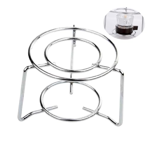 TOYZFRIENDY Edelstahl Rundherd Ständer Alkoholkocher Halter Camping Outdoor Kochgestell Robust Unterstützt Kessel Topf Schnelles Kochen von TOYZFRIENDY