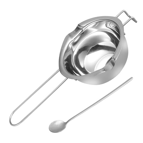TOYZFRIENDY Edelstahl Schmelztopf mit Langem Griff Butter Schokolade Kerzen Schmelzbehälter für DIY Fondue und Wasserbad zum Gleichmäßigen und Schnellen Schmelzen von Süßwaren und Wachs TOYZFRIENDY Edelstahl Schmelztopf mit Langem Griff Butter Schokolade Kerzen Schmelzbehälter für DIY Fondue und Wasserbad zum Gleichmäßigen und Schnellen Schmelzen von Süßwaren und Wachs von TOYZFRIENDY