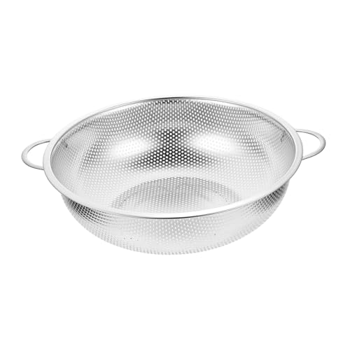 TOYZFRIENDY Edelstahl Siebkorb mit Doppelgriffen Feinmaschiger Abtropfkorb für Küche Robuster Reiskocher Waschbecken Sieb Verformungsfest Sicher und Vielseitig für Obst Gemüse TOYZFRIENDY Edelstahl Siebkorb mit Doppelgriffen Feinmaschiger Abtropfkorb für Küche Robuster Reiskocher Waschbecken Sieb Verformungsfest Sicher und Vielseitig für Obst Gemüse von TOYZFRIENDY