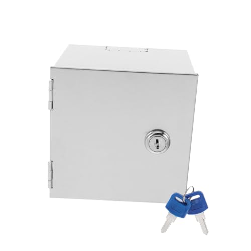 TOYZFRIENDY Edelstahl Steckdosen Schutzbox Abschließbar Wetterfest Antidiebstahl Elektrische Steckdosenabdeckung für Außenbereich Einfache Installation Sicherheitsbox TOYZFRIENDY Edelstahl Steckdosen Schutzbox Abschließbar Wetterfest Antidiebstahl Elektrische Steckdosenabdeckung für Außenbereich Einfache Installation Sicherheitsbox von TOYZFRIENDY