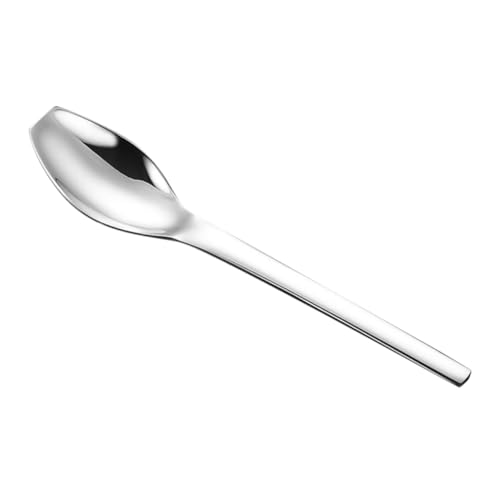 TOYZFRIENDY Edelstahl Suppenlöffel Hochglanzpoliert Leicht und Robust Vielseitiger Esslöffel für Suppe Hotpot und Picknick Gastronomie Geeignet von TOYZFRIENDY