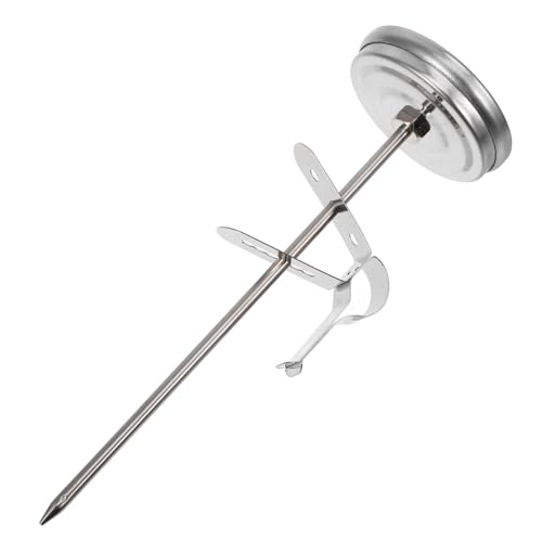 TOYZFRIENDY Edelstahl Thermometer Sonde Präzises Küchenthermometer Tragbar Abnehmbar Für Getränke Temperaturmessung Schnell und Langlebig von TOYZFRIENDY