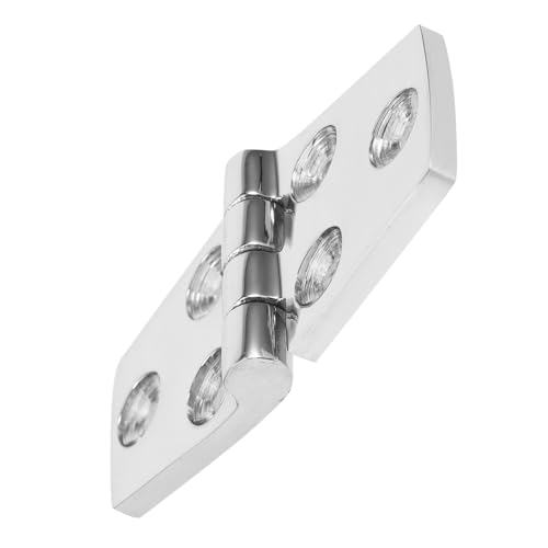 TOYZFRIENDY Edelstahl Türscharnier für Wohnmobil und Boot Stabile Automatische Schließung Vielseitig Einsetzbar als Klappenscharnier Kompatibel mit Campingzubehör Präzise Maße TOYZFRIENDY Edelstahl Türscharnier für Wohnmobil und Boot Stabile Automatische Schließung Vielseitig Einsetzbar als Klappenscharnier Kompatibel mit Campingzubehör Präzise Maße von TOYZFRIENDY