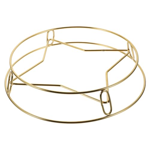 TOYZFRIENDY Edelstahl Wok Halterung Doppelstöckig Rutsch Wokständer Küchen Topfhalter Für Haushalt Töpfe Pfannen Runder Hitzebeständiger Topfuntersetzer Gäreinsatz von TOYZFRIENDY