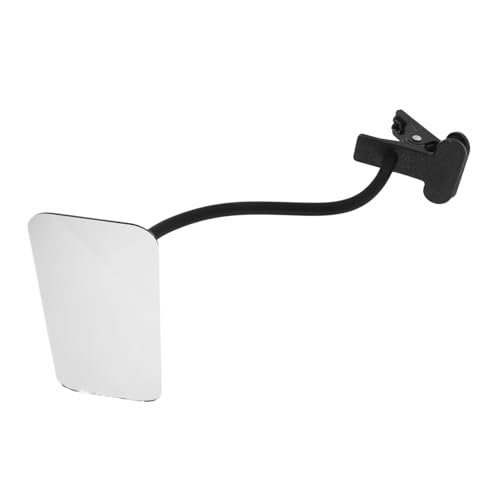 TOYZFRIENDY Einstellbarer Rechteckiger Clip Büro Rückspiegel für Schreibtisch und Cubicle Ergonomisch Verstellbar für Persönliche Vielseitig Montierbar an Desktop und Wand für von TOYZFRIENDY