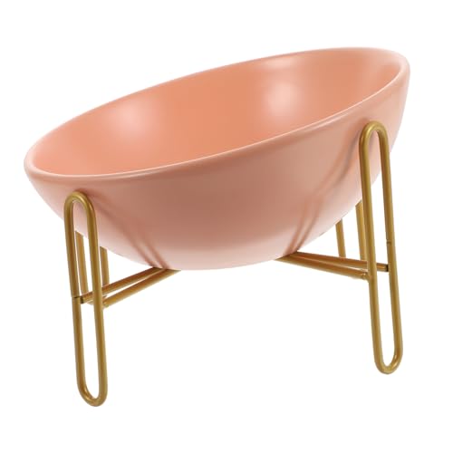 TOYZFRIENDY Erhöhter Keramik Hund Katzenfutternapf Schnurrhaarfreundlich mit Metallständer Ergonomisch für Entspanntes Fressen und Trinken Praktisches Design für Kleine Haustiere TOYZFRIENDY Erhöhter Keramik Hund Katzenfutternapf Schnurrhaarfreundlich mit Metallständer Ergonomisch für Entspanntes Fressen und Trinken Praktisches Design für Kleine Haustiere von TOYZFRIENDY