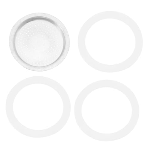 TOYZFRIENDY Espressokocher Dichtung Silikon Ersatzteil Teilig für Kaffeekanne Flexibel Langlebig aus Aluminiumlegierung für Kaffeezubereitung ohne Auslaufen TOYZFRIENDY Espressokocher Dichtung Silikon Ersatzteil Teilig für Kaffeekanne Flexibel Langlebig aus Aluminiumlegierung für Kaffeezubereitung ohne Auslaufen von TOYZFRIENDY