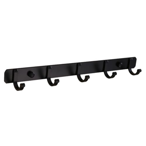 TOYZFRIENDY Europäischer Garderobenhaken aus Schwarzem Space aluminium Wandmontierter Kleiderhaken mit Haken Platzsparend für Zuhause Hotel Bad und Schlafzimmer Langlebig und Installieren TOYZFRIENDY Europäischer Garderobenhaken aus Schwarzem Space aluminium Wandmontierter Kleiderhaken mit Haken Platzsparend für Zuhause Hotel Bad und Schlafzimmer Langlebig und Installieren von TOYZFRIENDY