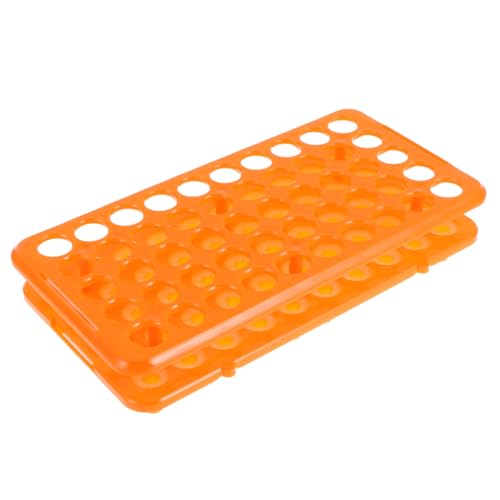 TOYZFRIENDY Fach Reagenzglasständer für Zentrifugenröhrchen Hitzebeständiges Kunststoff-rack mit Silikondichtung Widerstandsfähig gegen Säuren und Laugen Laborbedarf Orange TOYZFRIENDY Fach Reagenzglasständer für Zentrifugenröhrchen Hitzebeständiges Kunststoff-rack mit Silikondichtung Widerstandsfähig gegen Säuren und Laugen Laborbedarf Orange von TOYZFRIENDY