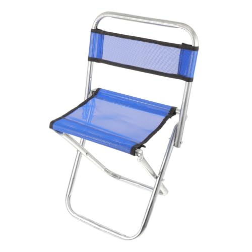 TOYZFRIENDY Faltbarer Campingstuhl Klein Leicht Tragbar Klappstuhl Outdoor Angelstuhl Robust Langlebig Kompakt für Angeln Reise und Garten Zufällige Farbe Zufällige Farbe von TOYZFRIENDY