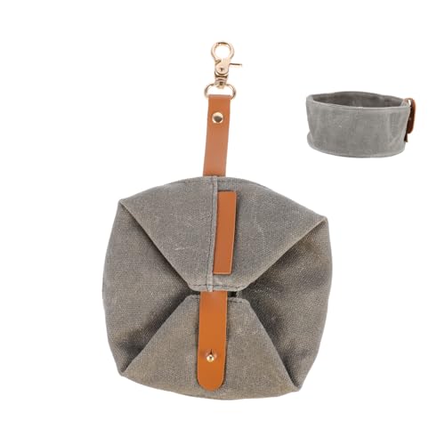 TOYZFRIENDY Faltbarer Wasserdichter Hundenapf Tragbarer Reisnapf mit Flachem Boden rutschfest und Leicht zu Reinigen für Hunde und Katzen Unterwegs Praktischer Futter und Wassernapf für von TOYZFRIENDY