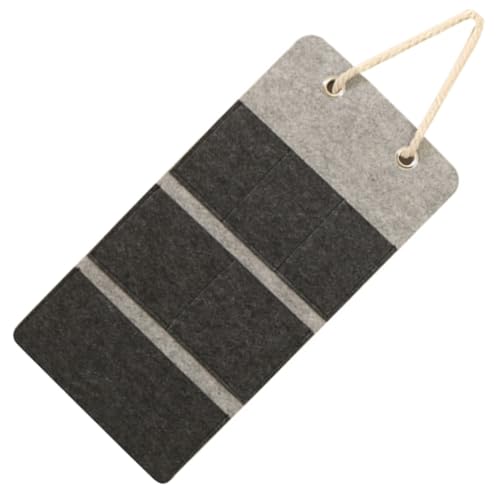 TOYZFRIENDY Filz Hängetasche Aufbewahrungstasche Organizer Hängend Tür Schrank Wand Hängeaufbewahrung Kleine Tragbare Tasche für Zuhause mit Praktischem Schnallenverschluss TOYZFRIENDY Filz Hängetasche Aufbewahrungstasche Organizer Hängend Tür Schrank Wand Hängeaufbewahrung Kleine Tragbare Tasche für Zuhause mit Praktischem Schnallenverschluss von TOYZFRIENDY