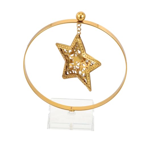 TOYZFRIENDY Fünfzackiger Stern Dekoration mit Stabilem Sockel Metall Tischstern Ornament Künstlerisches Desktop Dekoobjekt für Wohn Arbeitszimmer Festliche Atmosphäre Einfach zu Platzieren und TOYZFRIENDY Fünfzackiger Stern Dekoration mit Stabilem Sockel Metall Tischstern Ornament Künstlerisches Desktop Dekoobjekt für Wohn Arbeitszimmer Festliche Atmosphäre Einfach zu Platzieren und von TOYZFRIENDY