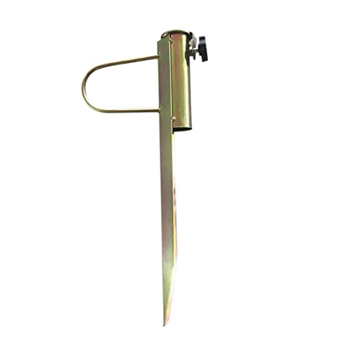 TOYZFRIENDY Galvanisierter Schirmanker für Gartenflaggen Stabiler Erdspieß für Strand Sonnenschirme von TOYZFRIENDY