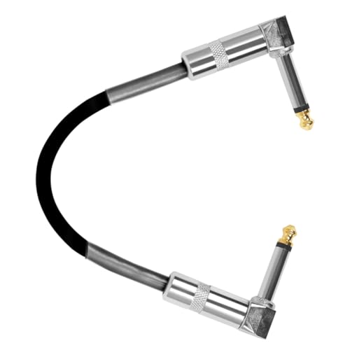TOYZFRIENDY Gitarren Patchkabel mit Metallsteckern Geräuschreduzierendes Effektpedal Kabel aus Robustem PVC Langlebig und Kompakt Geeignet für Gitarren und Effektgeräte TOYZFRIENDY Gitarren Patchkabel mit Metallsteckern Geräuschreduzierendes Effektpedal Kabel aus Robustem PVC Langlebig und Kompakt Geeignet für Gitarren und Effektgeräte von TOYZFRIENDY