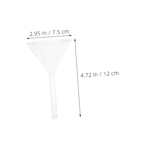 TOYZFRIENDY Glas trichter Dreieckig Stabile Form Hitzebeständig für Labor und Unterricht Chemiebedarf TOYZFRIENDY Glas trichter Dreieckig Stabile Form Hitzebeständig für Labor und Unterricht Chemiebedarf von TOYZFRIENDY