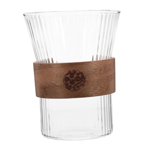 TOYZFRIENDY Glas zahnputzbecher mit Holzgriff Badezimmer Mundspülbecher aus Hochwertigem Glas Eleganter Langlebiger Zahnbecher für Zuhause Komfortabel und Stilvoll Transparent TOYZFRIENDY Glas zahnputzbecher mit Holzgriff Badezimmer Mundspülbecher aus Hochwertigem Glas Eleganter Langlebiger Zahnbecher für Zuhause Komfortabel und Stilvoll Transparent von TOYZFRIENDY