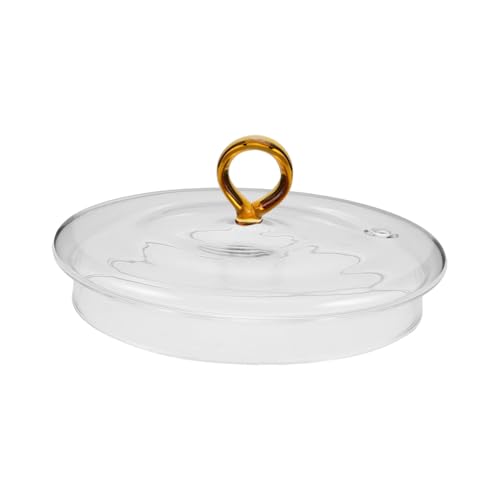 TOYZFRIENDY Glasdeckel für Kochtöpfe Hitzebeständiger Glasdeckel mit Dicht Schließendem Design Passend für Schmortöpfe und Nudeltöpfe Fördert Nährstofferhalt und Vielseitige Küche von TOYZFRIENDY